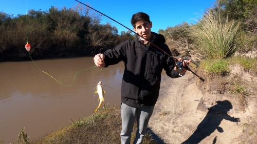 Pescando y cocinando en el Rio Gualeguaychu (Ruta 39) 🔥 2