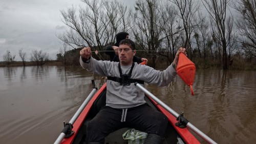 Pescando tarariras en cantera abandonada de Colon Entre Rios 6